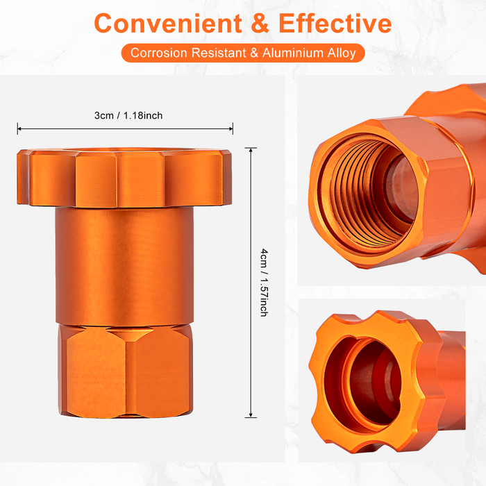 REFINE Spray Gun Cup Adapter Fits For RS8803, M16*1.5mm Internal Thread Paint Gun Cup Adapter